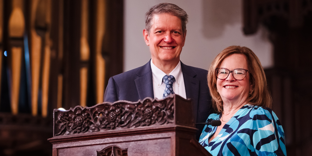 Rev. Dr. Debra Haffner and Rev. Joel Miller